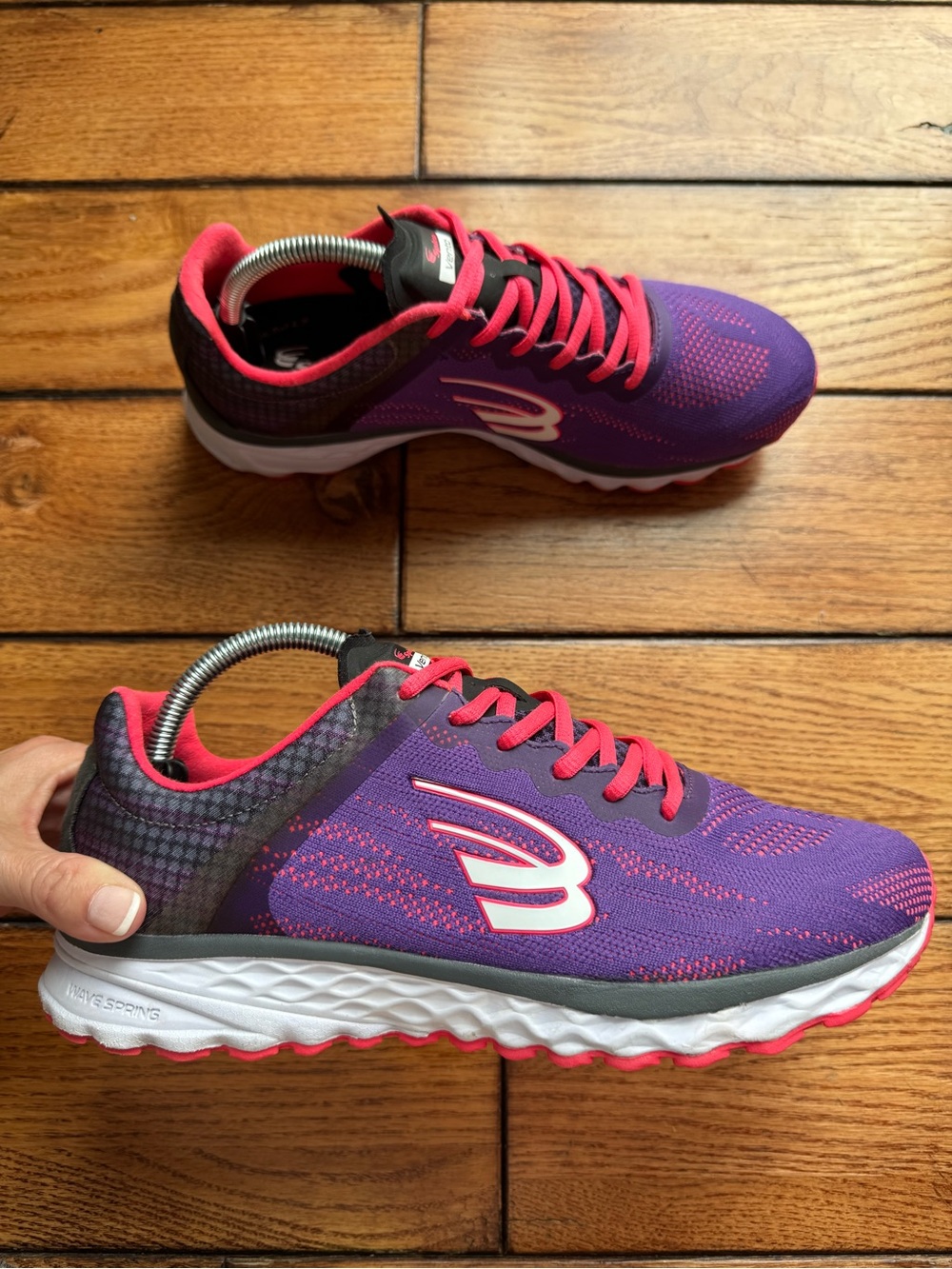 Spira Ventro Women’s Purple Coral Ortholite Running Walking Sz 9.5 Performance
